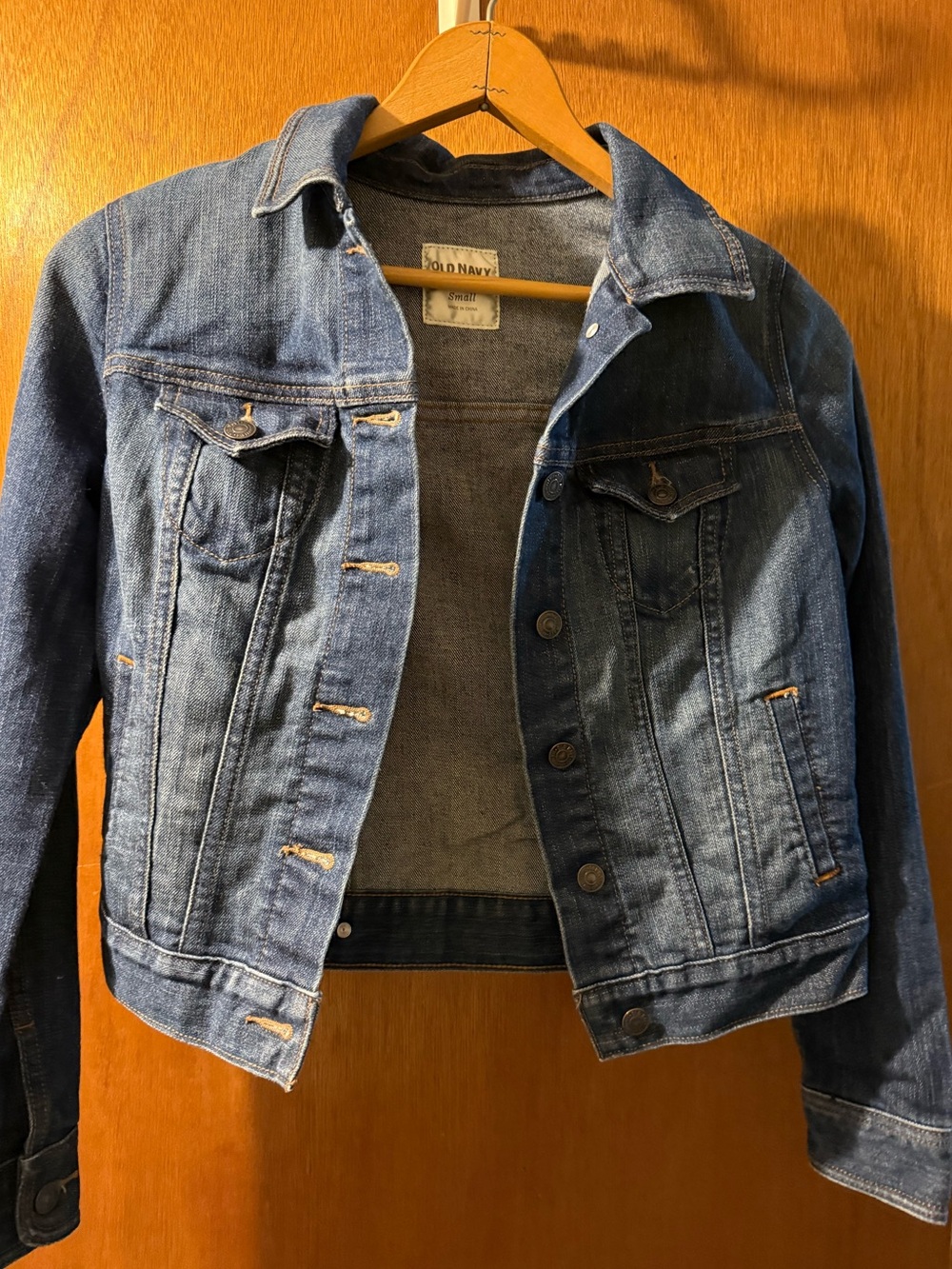 Old Navy Classic Blue Denim Jean Jacket